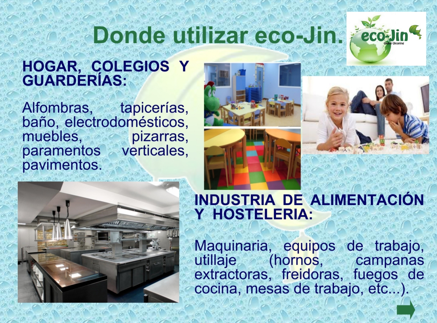 eco-Jin - Productos para la higiene y limpieza industrial